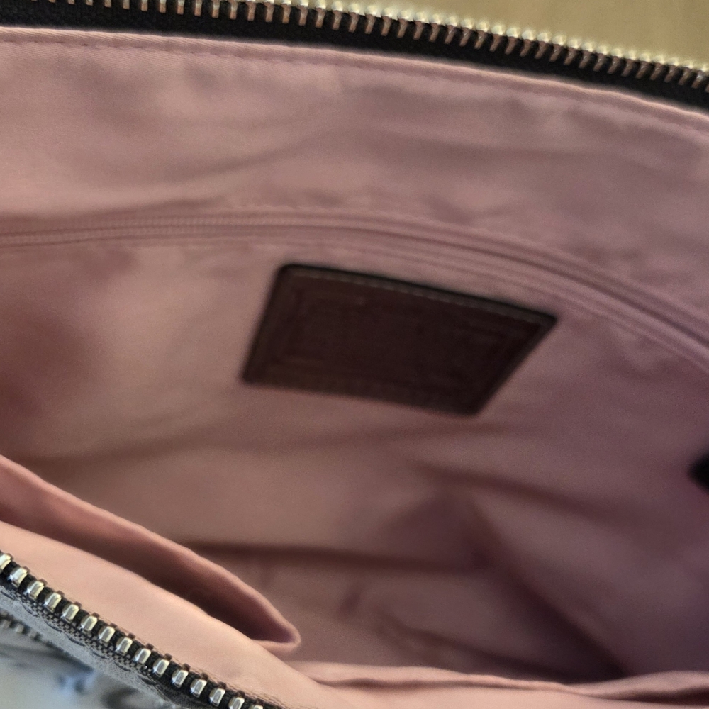 Coach Black and Gray Shoulder Bag - Picture 5 of 11